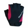 Roeckl Basel Damen -Fahrradhelme Elegant magasin Roeckl Basel Damen Kurzfingerhandschuh SCHWARZ HIMBEERE 221224 01