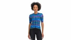 Sportful Glitch W Bomber Jersey -Fahrradhelme Elegant magasin az Sportful Glitch W Bomber Jersey 0 multicolorblue 229623