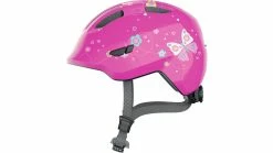 Abus Smiley 3.0 Kinderhelm -Fahrradhelme Elegant magasin az abus smiley 3 0 kinderhelm 0 pink butterfly 224328